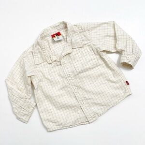 Sprockets baby boys plaid button down shirt
